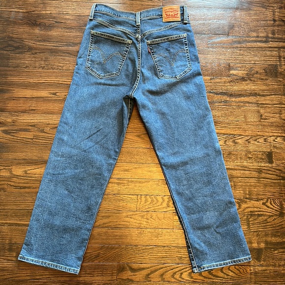 Levi's Women's Ribcage Straight Ankle Jeans Size 29 x 27 - Picture 4 of 8
